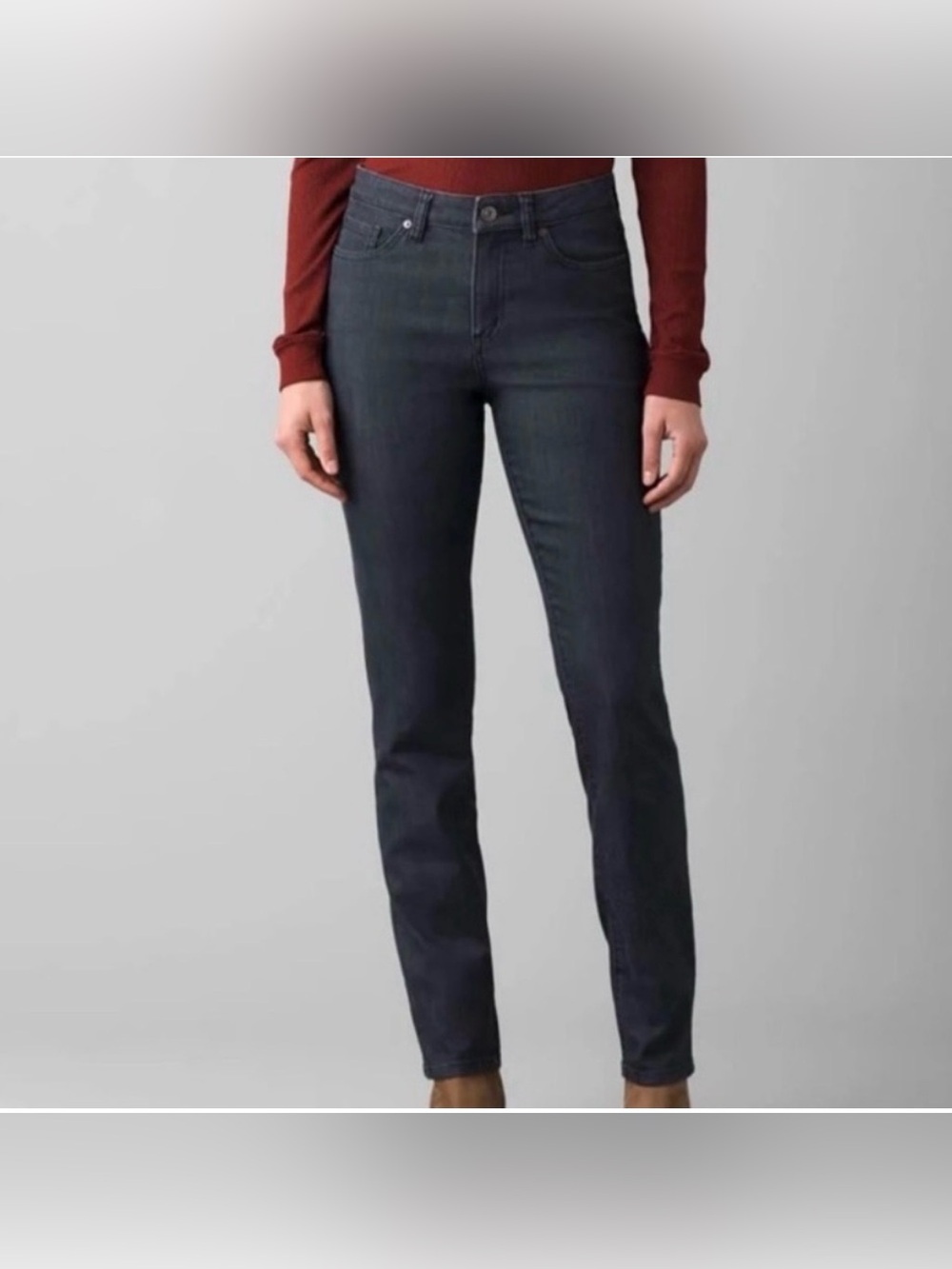 prAna Kayla High Rise Jean Denim Solid Size 8